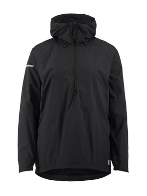 Craft Subz Warm hardloopjack zwart dames