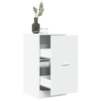 Apothekerskast 40x41x77,5 cm bewerkt hout wit