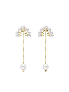 TASAKI boucles d'oreilles Collection Line Danger en or 18ct