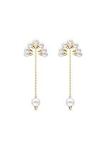 TASAKI boucles d'oreilles Collection Line Danger en or 18ct