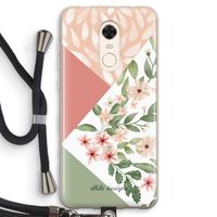 Sweet heaven geometrics: Xiaomi Redmi 5 Transparant Hoesje met koord