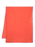 MOULETA foulard en cachemire à design rectangulaire - Orange