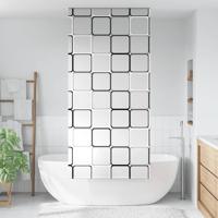 VidaXL Doucherolgordijn 90x240 cm stofbreedte 86 cm