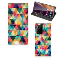 Samsung Galaxy Note 20 Ultra | Hoesje met Magneet | Geruit
