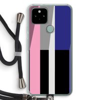 Gestalte 4: Pixel 5 Transparant Hoesje met koord