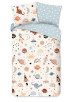 Good Morning Kinderdekbedovertrek "planeten" - Multi - (140x200/220 cm) - Katoen