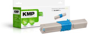 KMP Toner vervangt OKI 46508715 Compatibel Cyaan 1500 bladzijden O-T57 3360,0003