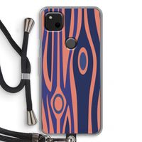 Bast A: Pixel 4a Transparant Hoesje met koord