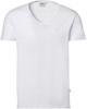 Hakro 272 V-neck shirt Stretch - White - M