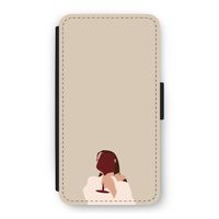 I drink wine: iPhone 11 Pro Flip Hoesje