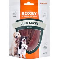 Boxby Duck Slices hondensnack 90 g - thumbnail