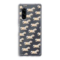 Ponys: Sony Xperia 5 Transparant Hoesje Ponys: Sony Xperia 5 Transparant Hoesje