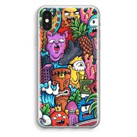 Vexx Mixtape: iPhone XS Transparant Hoesje