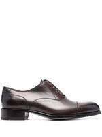 TOM FORD chaussures en cuir à lacets - Marron - thumbnail