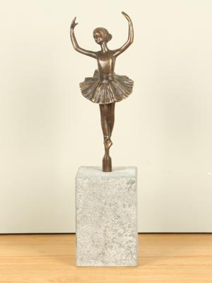 Ballerina van brons, 25 cm