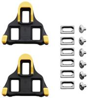 Shimano Schoenplaatjes sm-sh12 spd-sl met 6 graden speling - geel