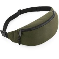 Heuptas/fanny pack legergroen met verstelbare band   -