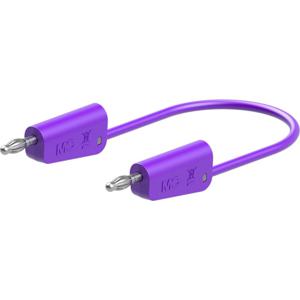 Stäubli LK-4N-S10 Meetsnoer 100 cm Violet 1 stuk(s)