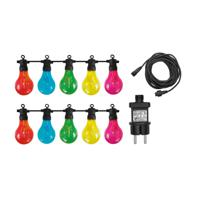Luxform - Lichtsnoer Maui - met 10 gekleurde LED lampjes - koppelbaar - geschikt voor buiten - thumbnail