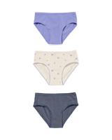 HEMA Kinderslips kersen - 3 stuks paars (paars)