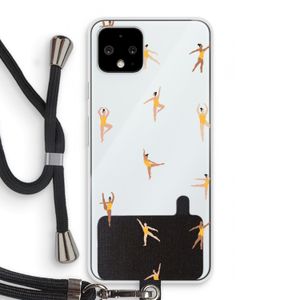 Dans #2: Pixel 4 Transparant Hoesje met koord