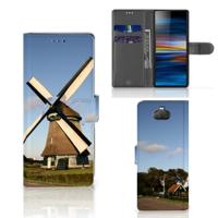 Sony Xperia 10 | Flip Cover | Molen | Portemonnee hoesje Sony Xperia 10 | Flip Cover | Molen | Portemonnee hoesje