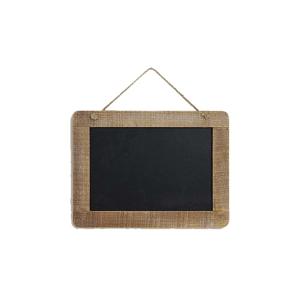 Memo krijtbordje - hanger - 29 x 21 cm - hout - memo schoolbordje - memobordje