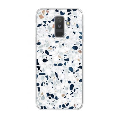 Terrazzo N°1: Samsung Galaxy A6 Plus (2018) Transparant Hoesje