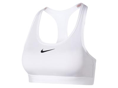 Nike PRO Dri-FIT Dames sport-bh (Wit, XS)