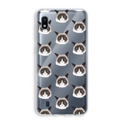 It's a Purrr Case: Samsung Galaxy A10 Transparant Hoesje
