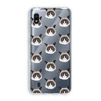 It's a Purrr Case: Samsung Galaxy A10 Transparant Hoesje