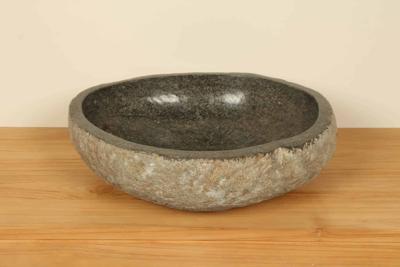 Rivierstenen waskom RL040321, 57x52x13 cm