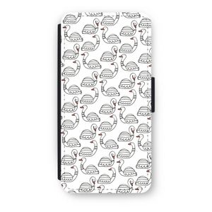 Zwanen: iPhone SE 2020 Flip Hoesje
