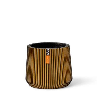 Sandbag Groove H16.7 cm zwart goud - Capi europe