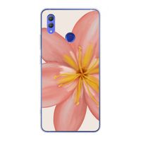 Pink Ellila Flower: Honor Note 10 Transparant Hoesje