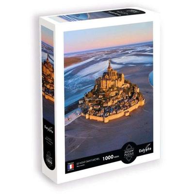 Puzzel - SENTOSPHERE - Calypto - 1000 stukjes - Mont-Saint-Michel - Normandië - Zijdezachte afwerking - Vanaf 9 jaar