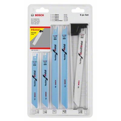 Bosch Accessories 2607010906 Zaagbladenset Wood and Metal, 6-delig 1 set(s)