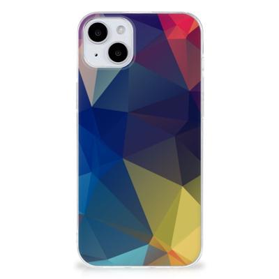 iPhone 15 | TPU Hoesje | Polygon Dark