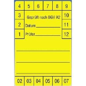 1280 (VE250)  - Labelling material 60x40mm yellow 1280 (quantity: 250)