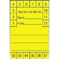 1280 (VE250)  - Labelling material 60x40mm yellow 1280 (quantity: 250) - thumbnail