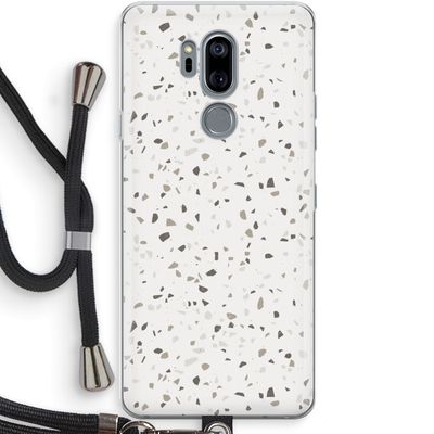 Terrazzo N°14: LG G7 Thinq Transparant Hoesje met koord