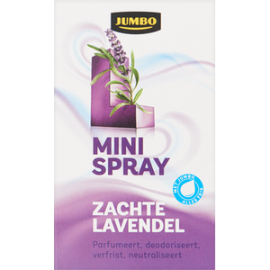 Jumbo Mini Spray Zachte Lavendel Navullingen 2 x 15ML