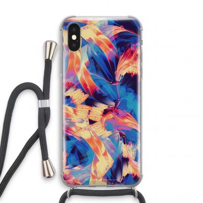 Tuesday Night: iPhone X Transparant Hoesje met koord