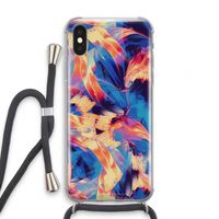 Tuesday Night: iPhone X Transparant Hoesje met koord