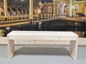 Steigerhouten Zitbank Classic - Eenvoudig en Tijdloos Design