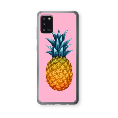 Grote ananas: Samsung Galaxy A31 Transparant Hoesje