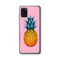 Grote ananas: Samsung Galaxy A31 Transparant Hoesje Grote ananas: Samsung Galaxy A31 Transparant Hoesje