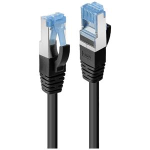 LINDY 47419 RJ45 Netwerkkabel, patchkabel CAT 6A S/FTP 15.00 m Zwart 1 stuk(s)