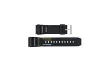 Horlogeband Universeel XH10 Kunststof/Plastic Zwart 22mm