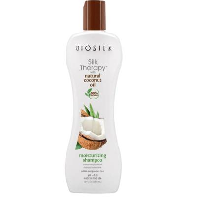 BioSilk Silk Therapy Organic Coconut Oil Moisturizing Shampoo 355ml